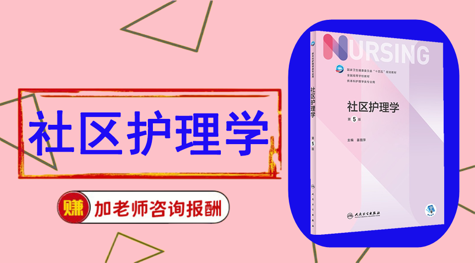 《社区护理学》思维导图资料制作
