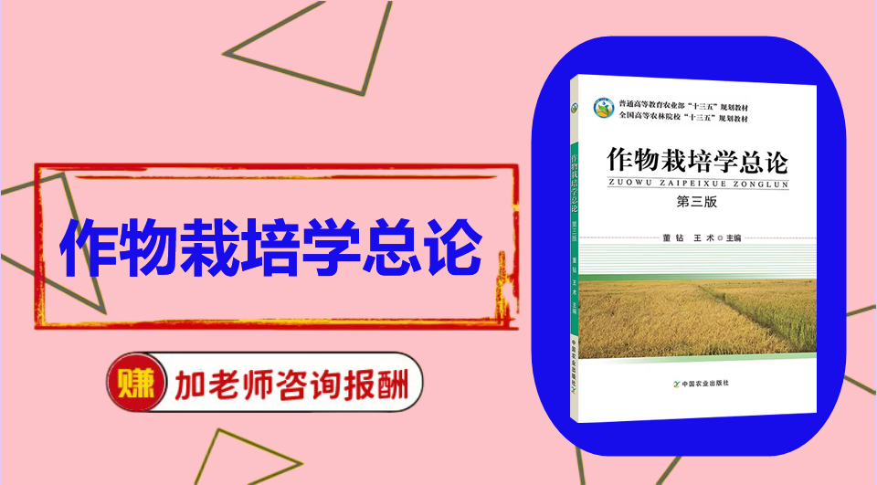 《作物栽培学总论》思维导图资料制作