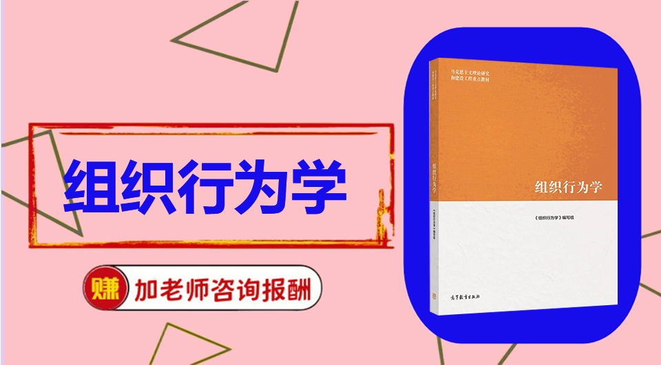 《组织行为学》思维导图资料制作