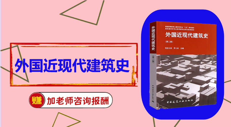 《外国近现代建筑史》思维导图资料制作